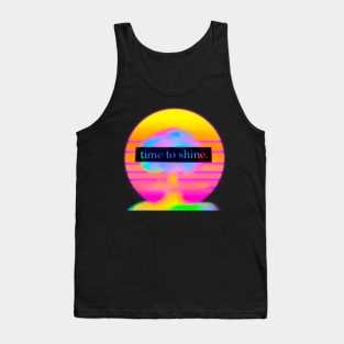 Shine Like Split Atoms Tank Top